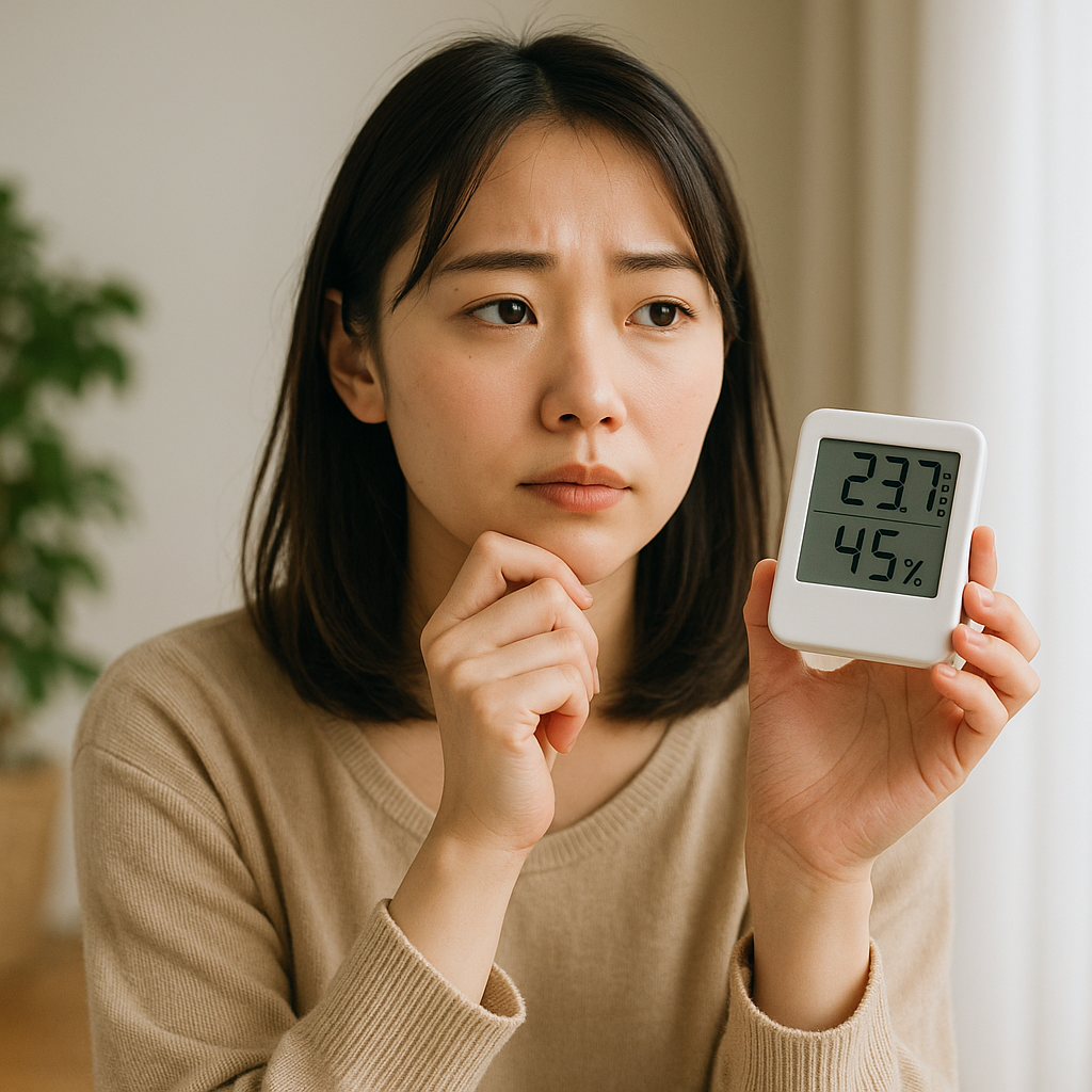 湿度計がないときの湿度の見分け方と快適に過ごすための簡単チェック方法