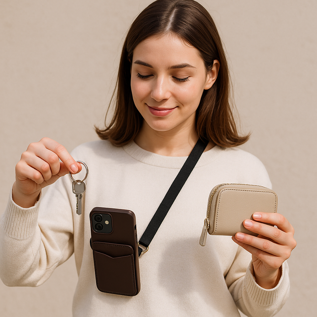 スマホショルダーで鍵はどうする?なくさず持ち歩ける便利な方法とおすすめアイデア